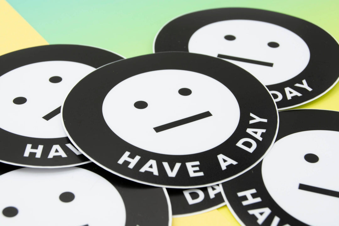 Curlworks - Have a Day - 3" Vinyl Sticker