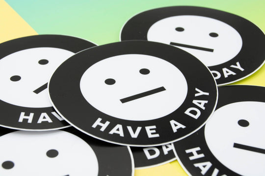 Curlworks - Have a Day - 3" Vinyl Sticker