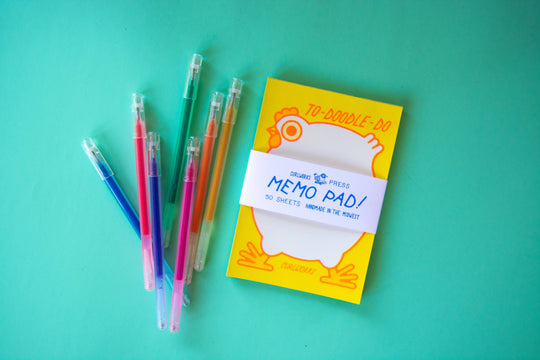 Curlworks - To-Doodle-Do Risograph Memo Pad
