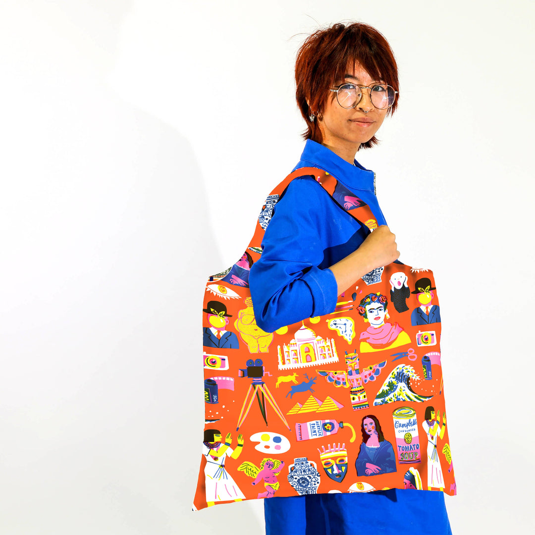Yellow Owl Workshop - Art History Art Sack® by The Printed Peanut | Reusable Tote