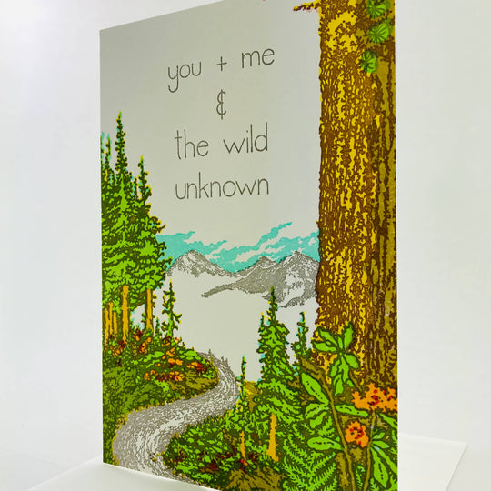 Old School Stationers - You + Me & the wild unknown