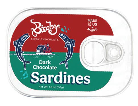 Bixby Chocolate - Dark Chocolate Sardines