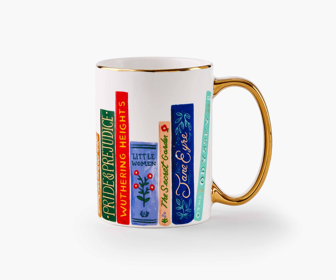 Rifle Paper Co. - Book Club Porcelain Mug