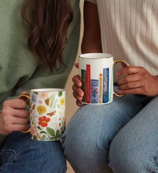 Rifle Paper Co. - Book Club Porcelain Mug