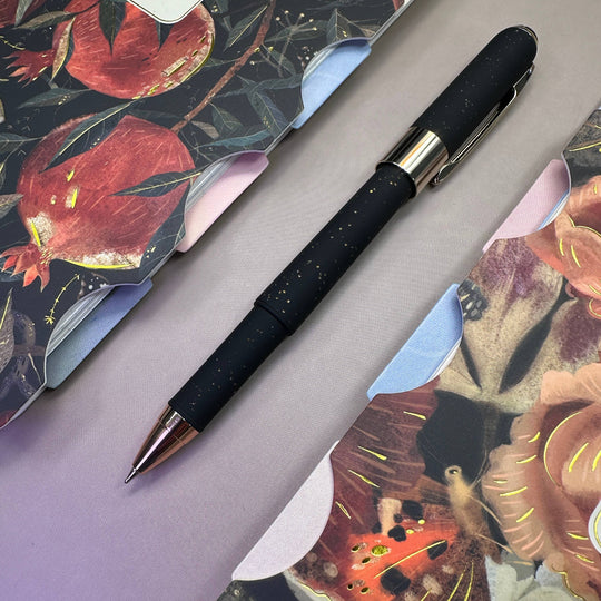 BV by Bruno Visconti - Monaco -Black with Gold Glitter