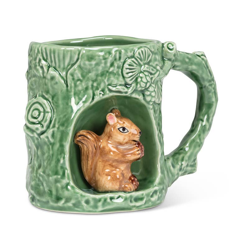 Abbott - Nature Inspired Mug with Alcove-4"H(11oz): Mushroom
