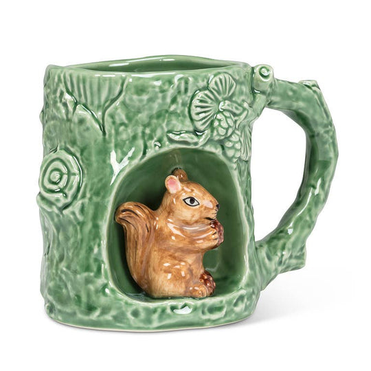 Abbott - Nature Inspired Mug with Alcove-4"H(11oz): Mushroom