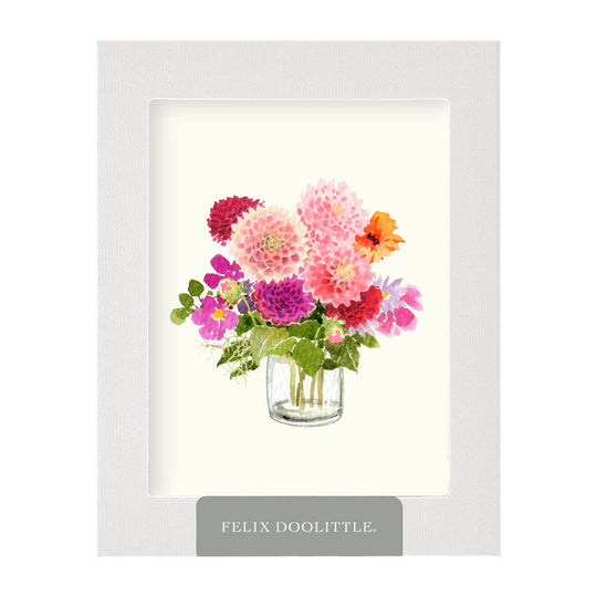 Felix Doolittle - Autumn Dahlias - Flower Garden Greeting Cards: Occasion Card