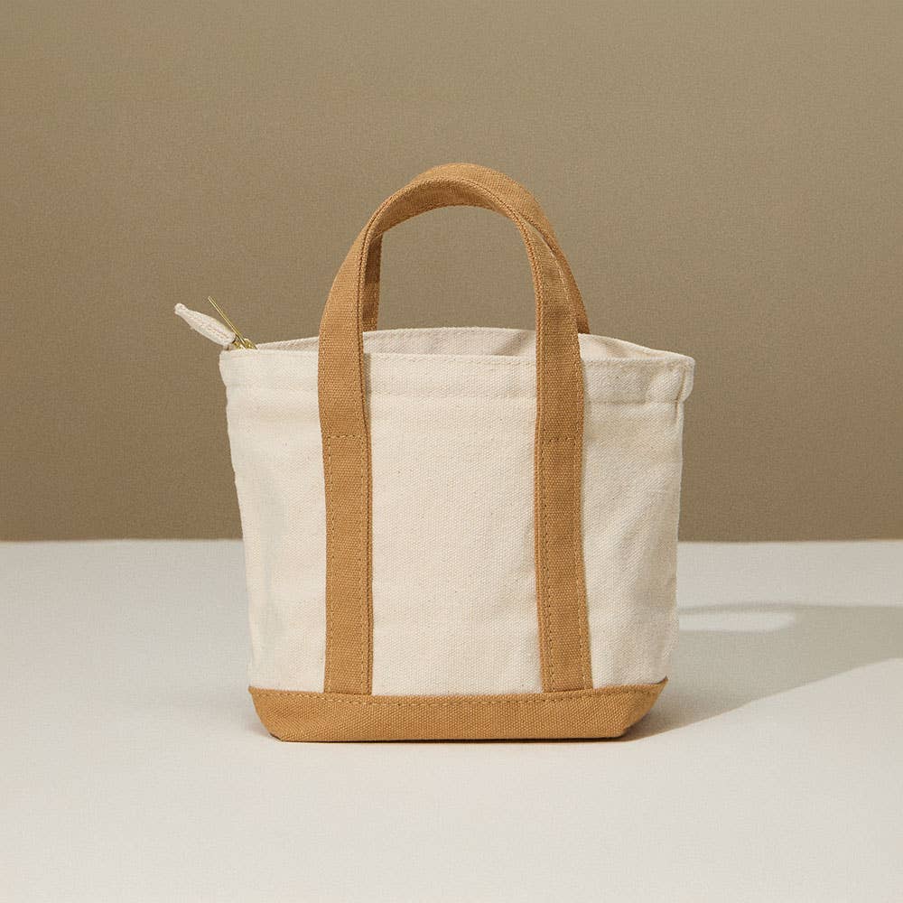 Sensibling Corp. - Mini Multi Purpose Compact Canvas Tote Bag
: Green