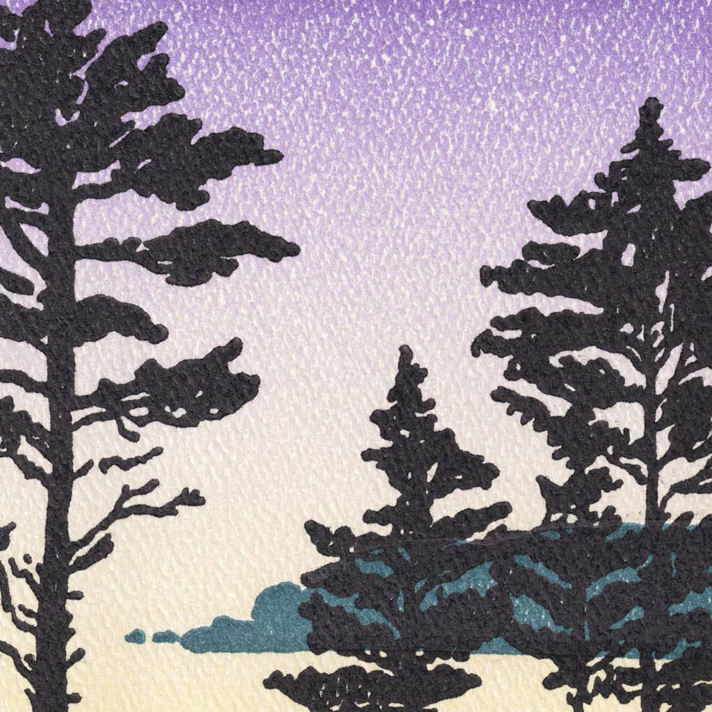 Saturn Press - Twilight Sheepscot River: Unsleeved