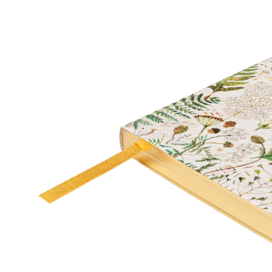 BV by Bruno Visconti - Horizontal Vegan Leather Weekly Planner - Greens and Flowers