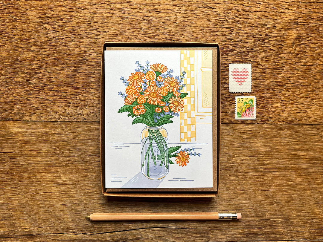 Noteworthy Paper & Press - Ball Jar Card: Single Card