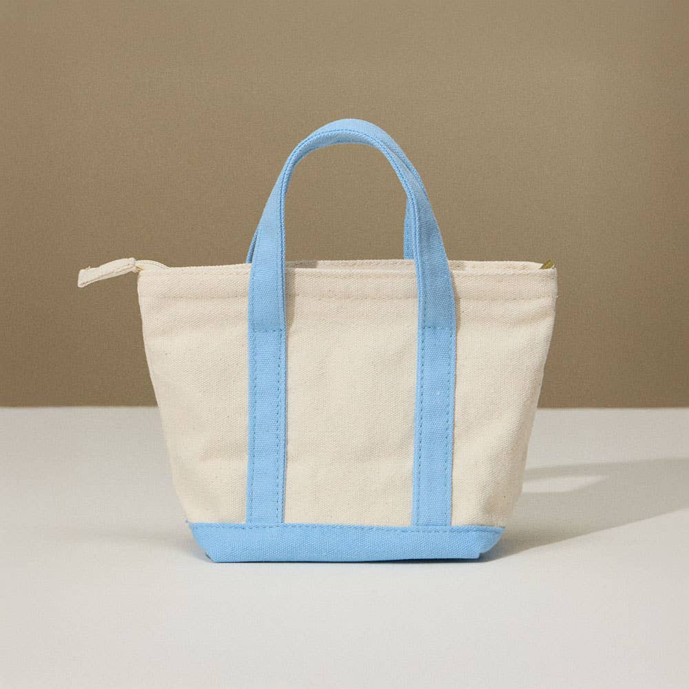 Sensibling Corp. - Mini Multi Purpose Compact Canvas Tote Bag
: Red