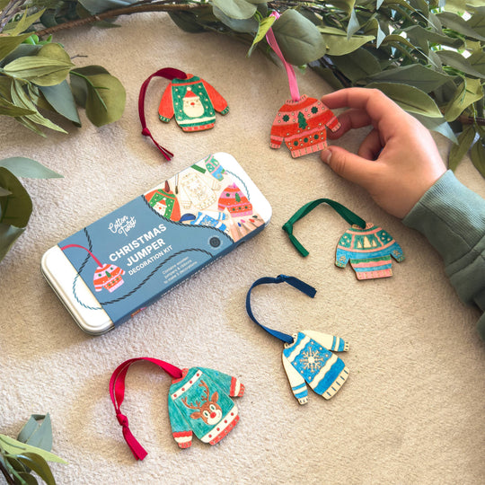 Cotton Twist (WE PREPAY ALL USA DUTIES) - Christmas Jumper Decoration Kit