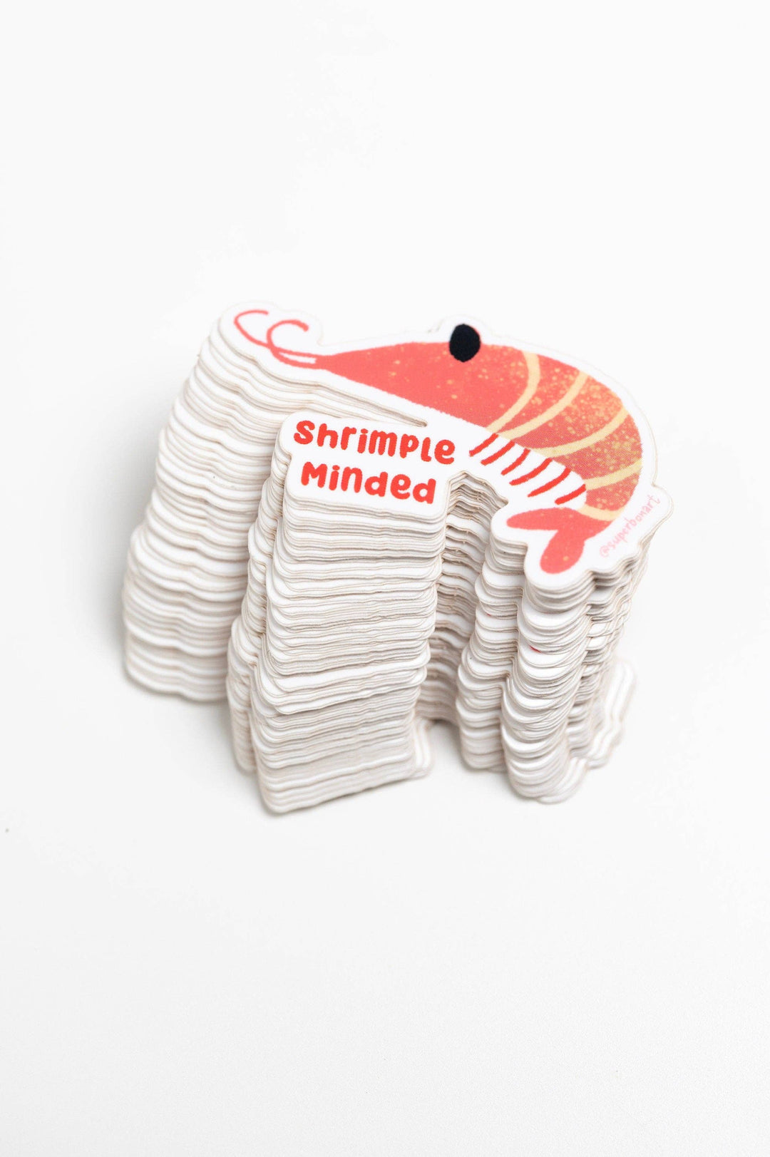 Kayan Pepper Co. - Shrimple Minded - Vinyl Sticker