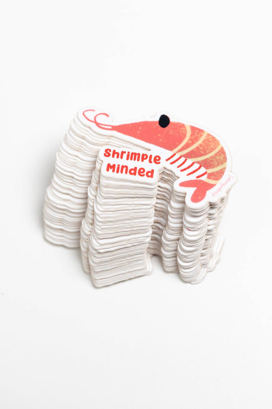 Kayan Pepper Co. - Shrimple Minded - Vinyl Sticker