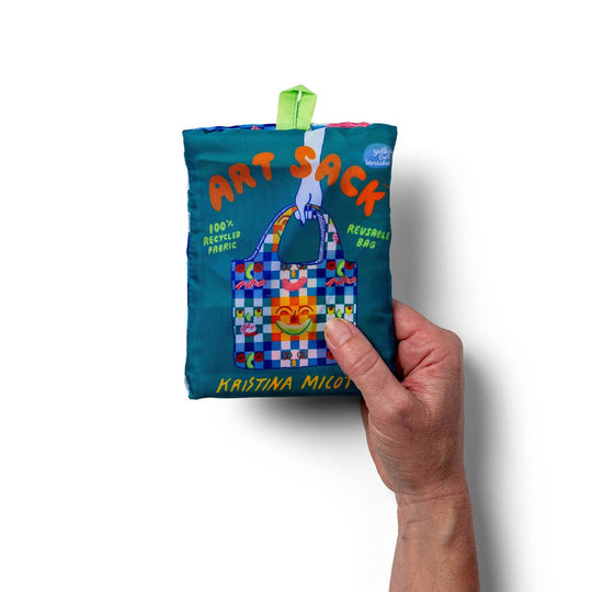 Yellow Owl Workshop - Picnic Art Sack® by Kristina Micotti - Reusable Tote Bag