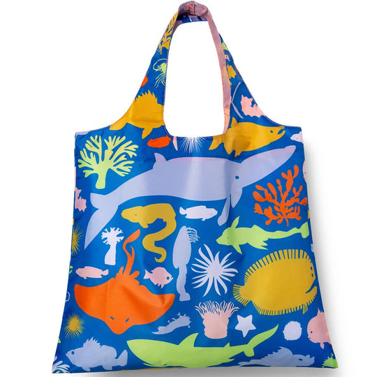 Yellow Owl Workshop - Sea Animals Art Sack® by Banquet Workshop - Beach Tote Bag