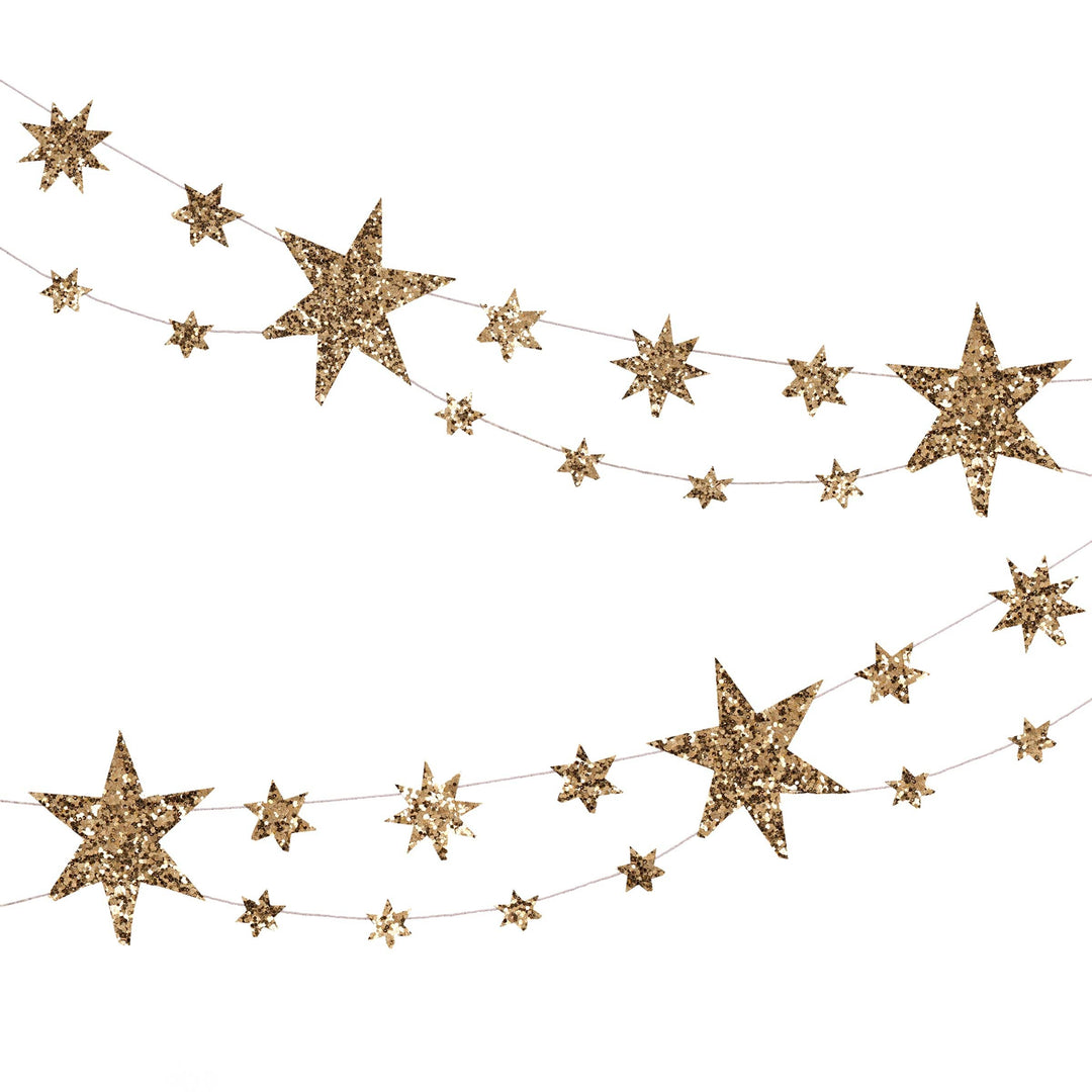 Meri Meri - Glitter Stars Garland