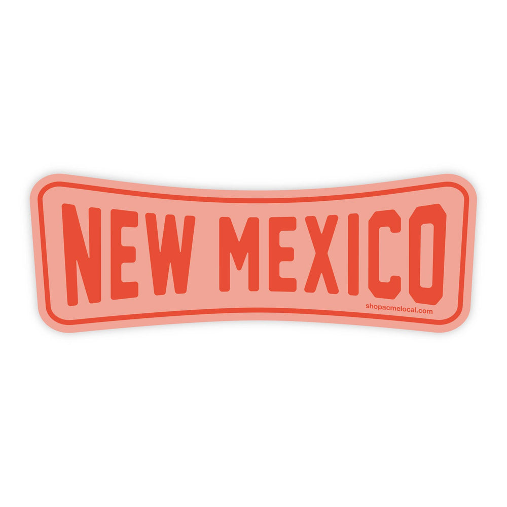 Acme Local - Roadside Retro Customizable Sticker: Blue and Forest