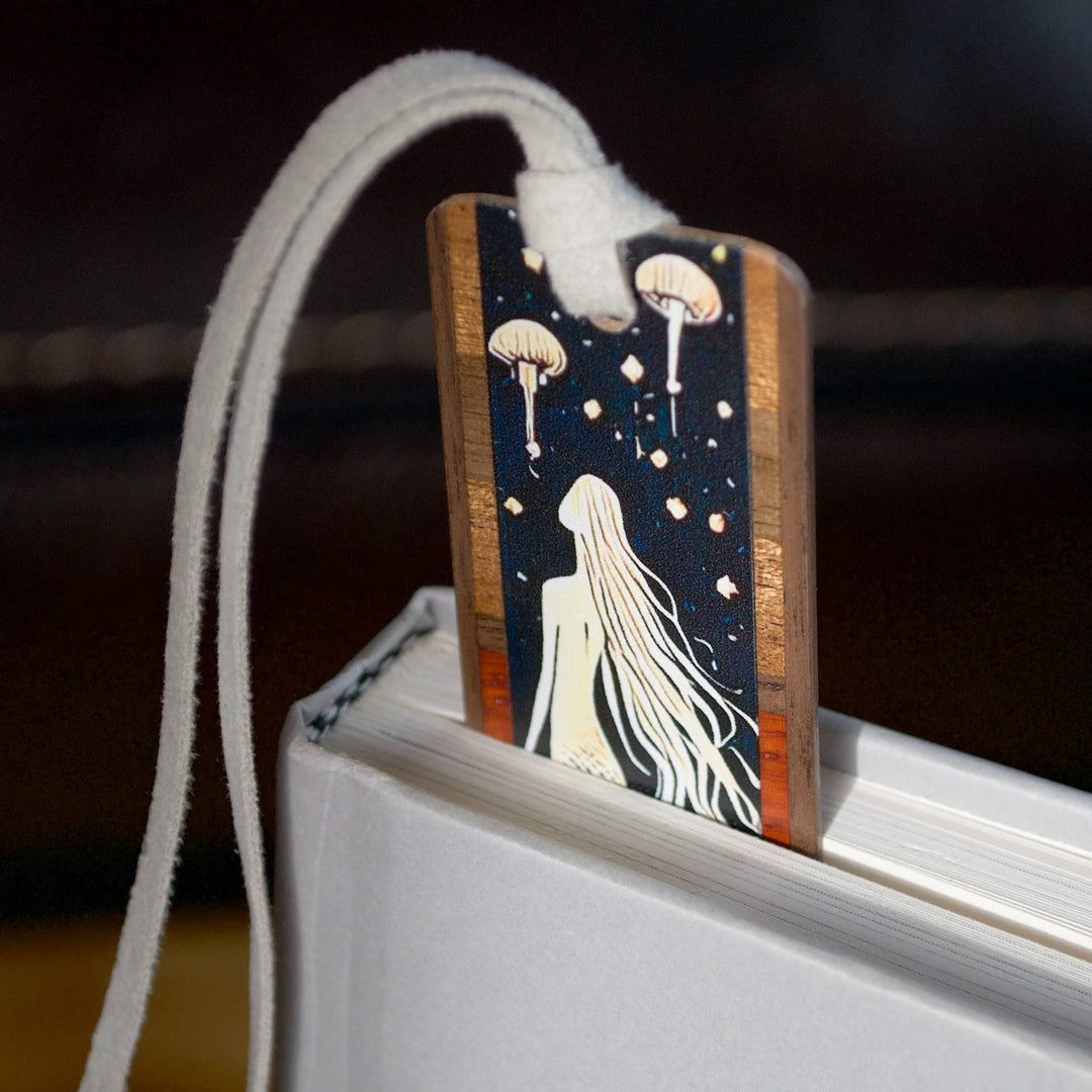 Mitercraft - Mermaid Handmade Wooden Bookmark