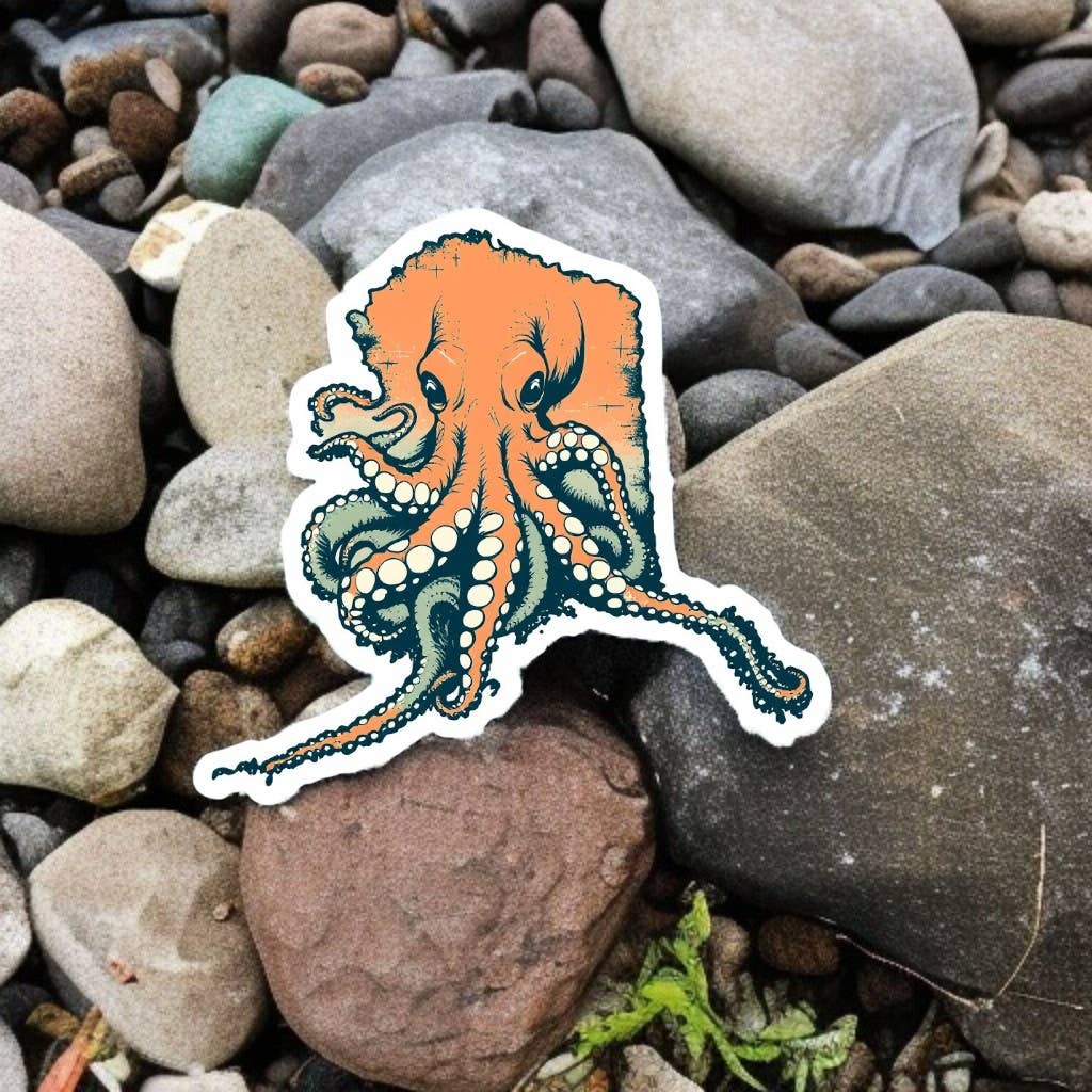 Sadie J. & Co. - ALASKA OCTOPUS | Vinyl Sticker