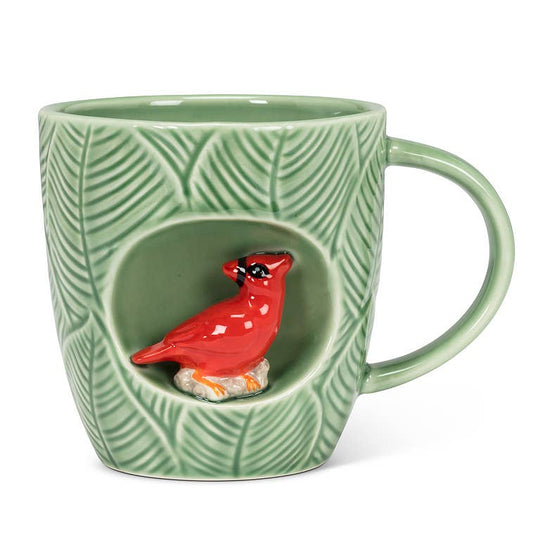Abbott - Nature Inspired Mug with Alcove-4"H(11oz): Mushroom
