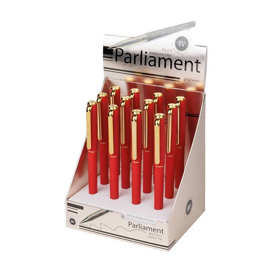 BV by Bruno Visconti - Parliament Ballpoint Pen - Red