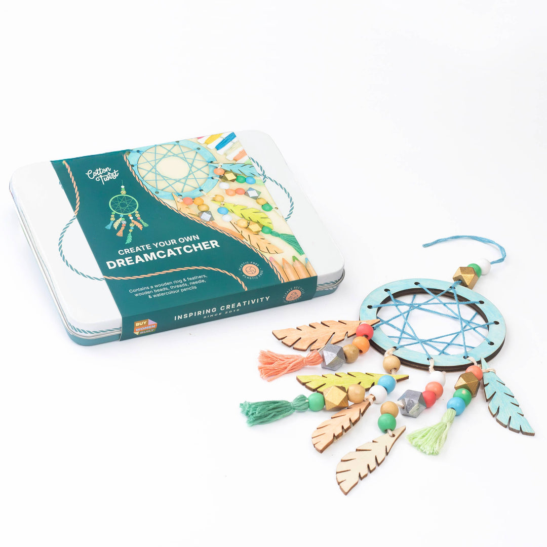 Cotton Twist (WE PREPAY ALL USA DUTIES) - Make Your Own Dreamcatcher Craft Kit