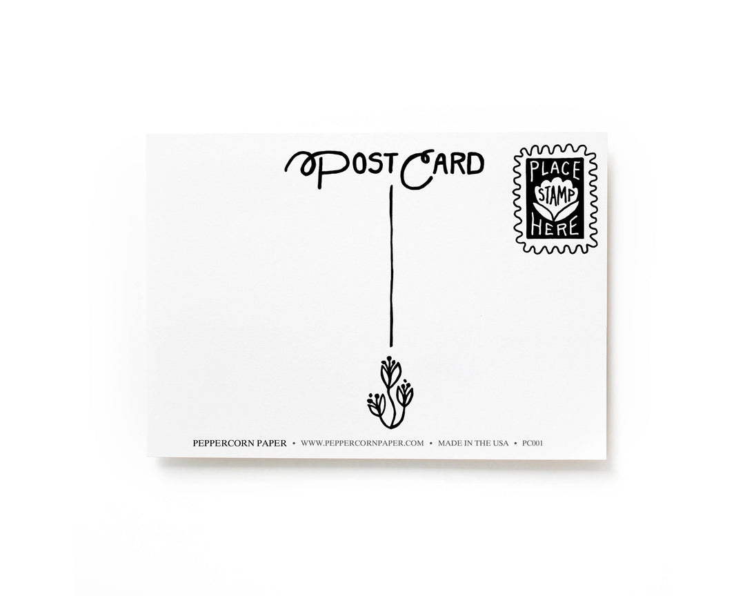 Peppercorn Paper - Hello There Bird Postcard