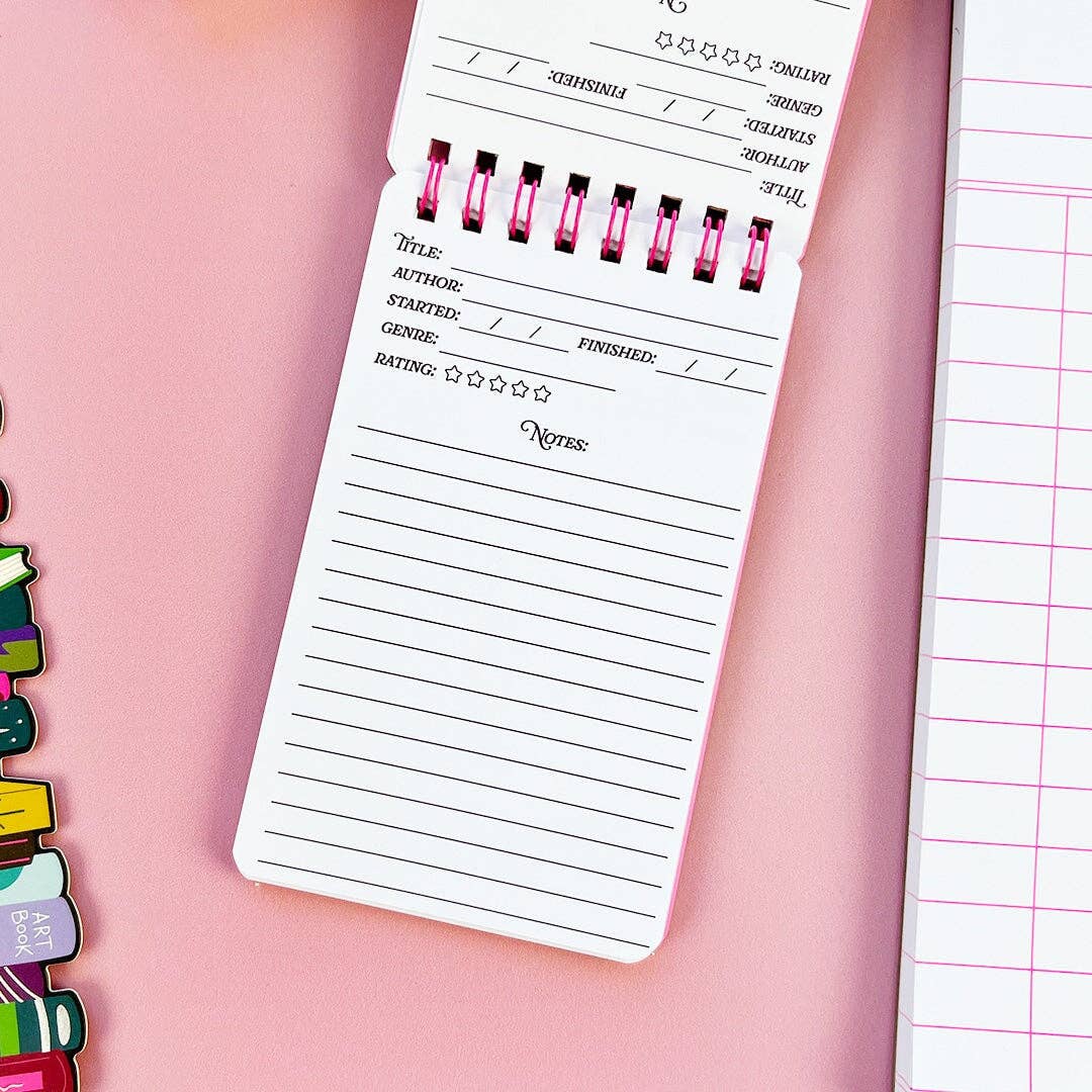 Pipsticks - Tiny Reading Log Mini Notebook