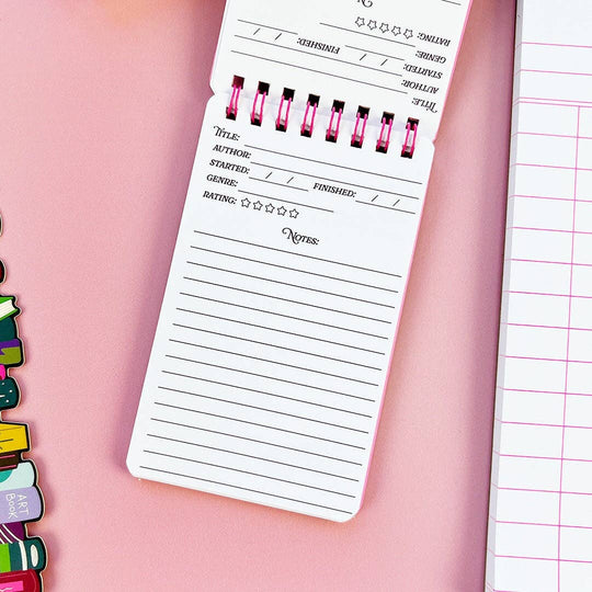 Pipsticks - Tiny Reading Log Mini Notebook