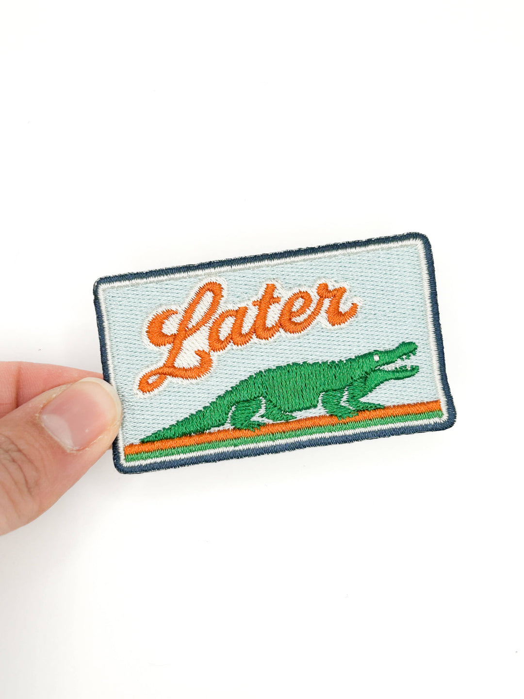 Field Trip Threads - Later Gator Embroidered Patch – Alligator Patch, Southern
