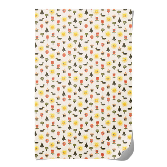 Red Cap Cards - For You wrapping paper: Rolls of 3 sheets