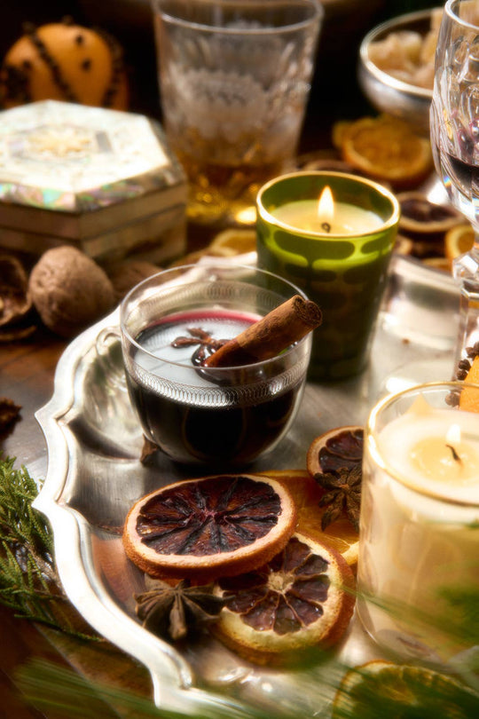 Rewined - Rewined Nog Holiday Stocking Stuffer Candle 2.5 oz | Toasted Almond, Cognac, Nutmeg