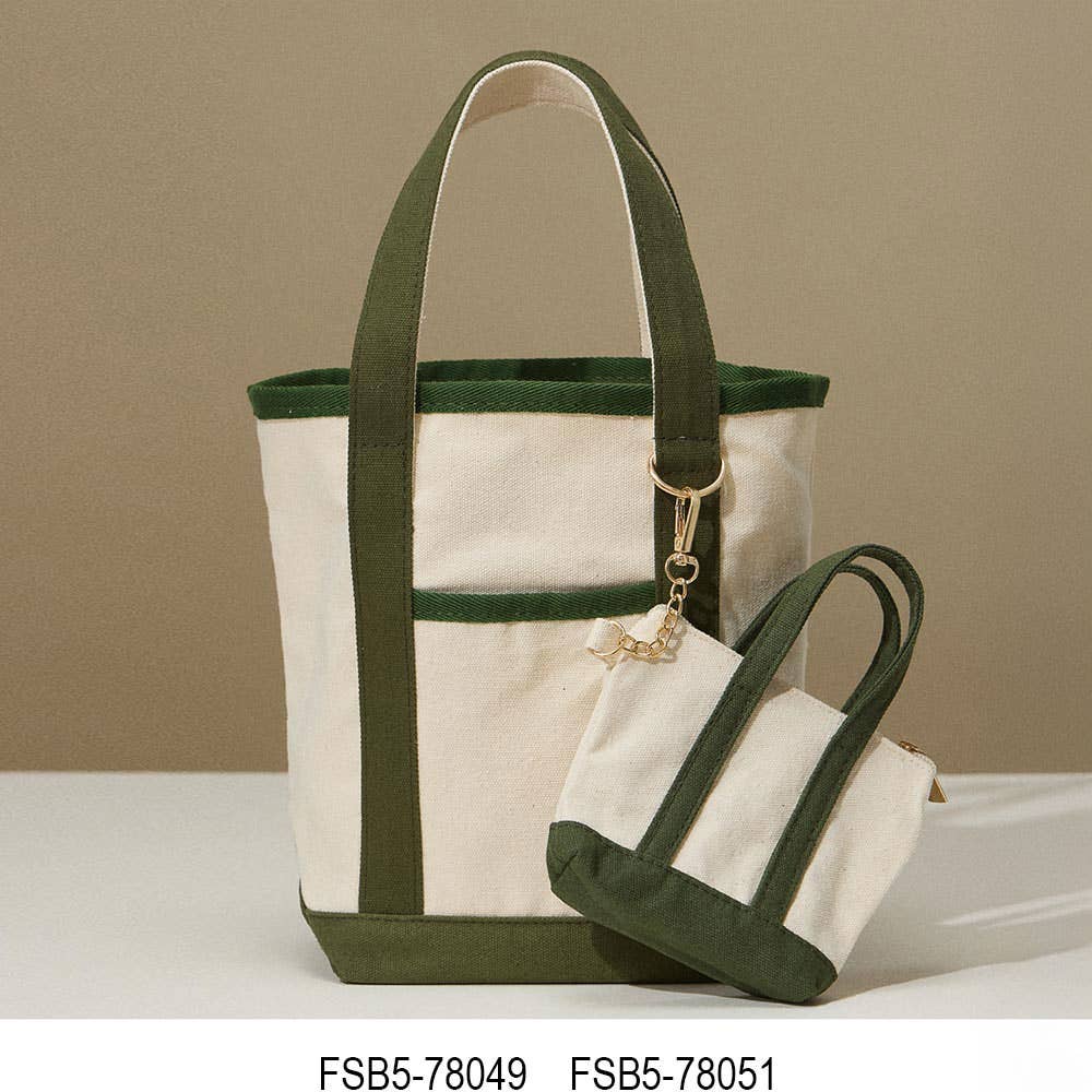 Sensibling Corp. - Small Multi Purpose Canvas Tote Bag
: Red
