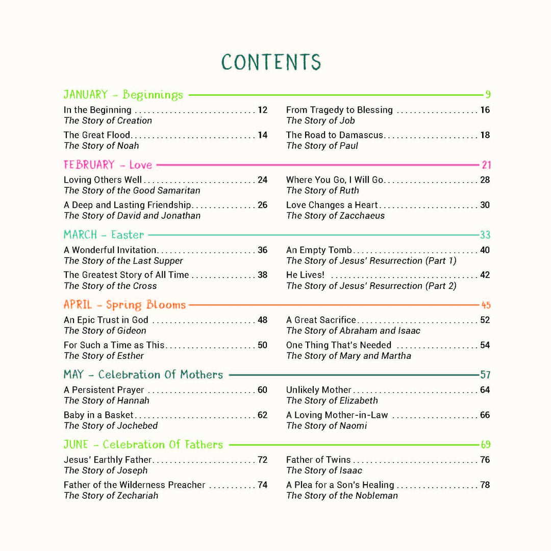 Barbour Publishing, Inc. - A Year of Bible Stories