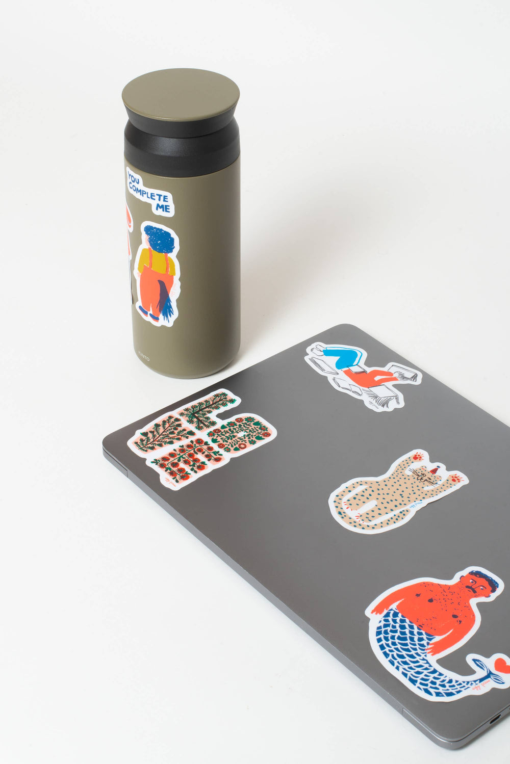 Egg Press Manufacturing - Hairy Merman Vinyl Sticker