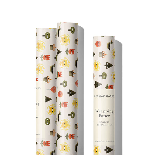 Red Cap Cards - For You wrapping paper: Rolls of 3 sheets