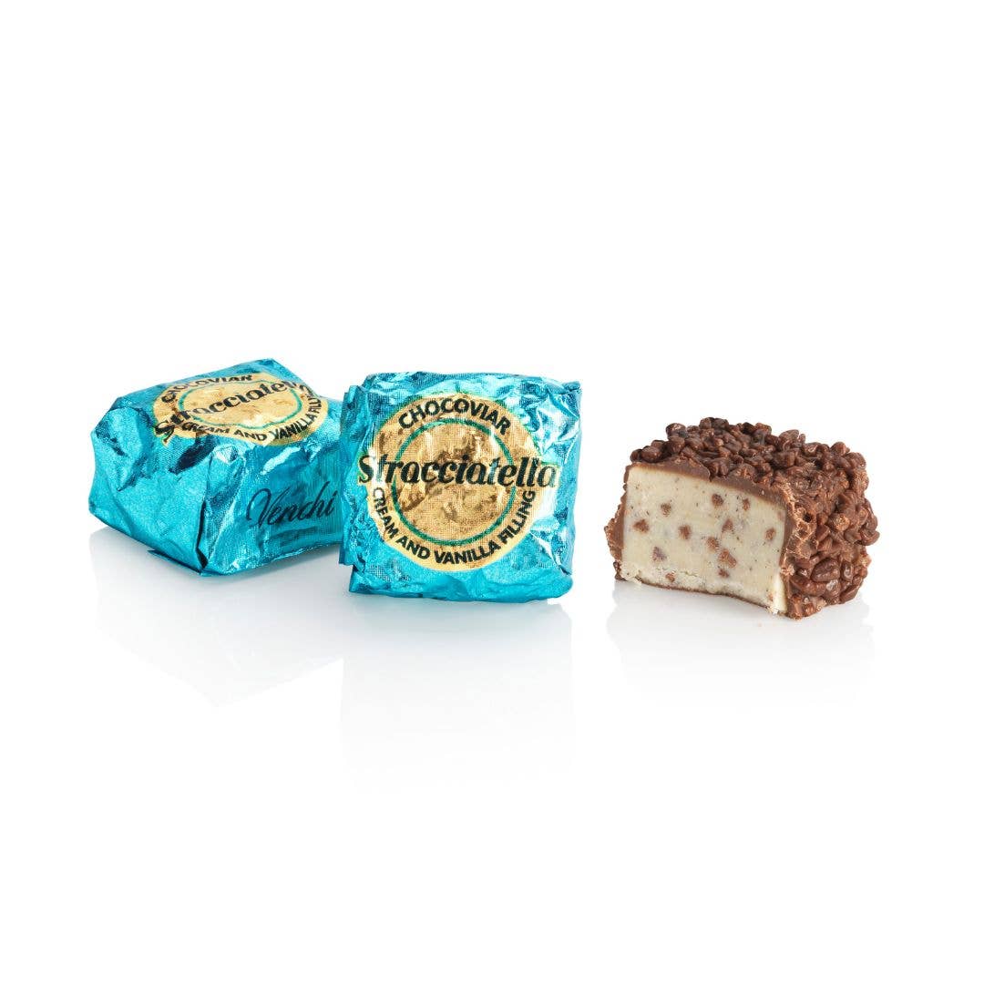 Venchi - Stracciatella Cream Filled Milk Chocolate - Italian Gourmet