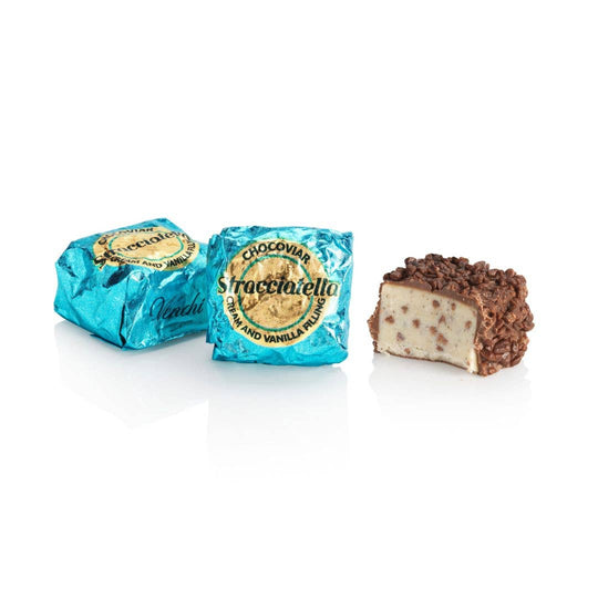 Venchi - Stracciatella Cream Filled Milk Chocolate - Italian Gourmet