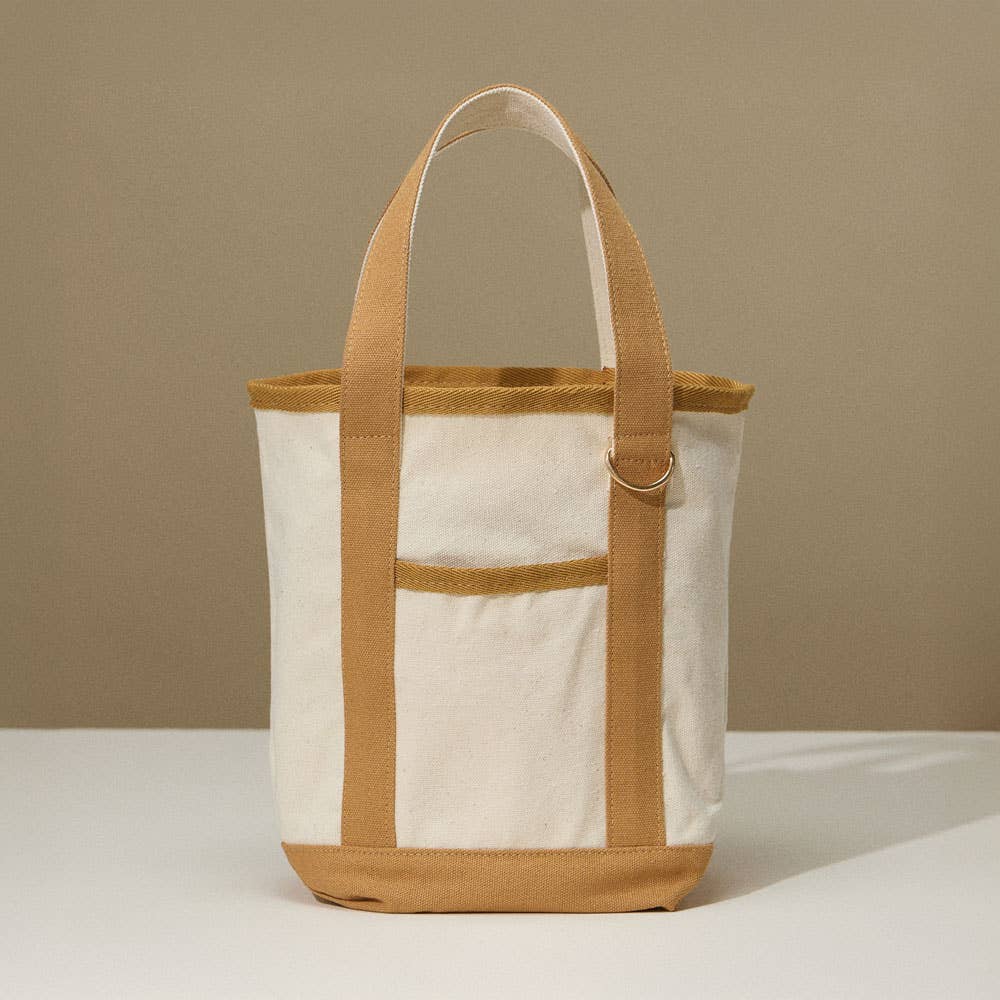 Sensibling Corp. - Small Multi Purpose Canvas Tote Bag
: Mustard