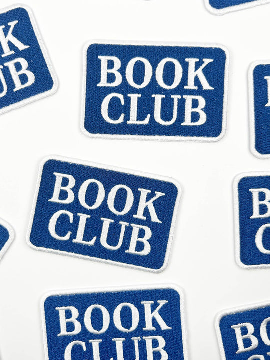 Field Trip Threads - Book Club Patch – Embroidered Iron On, Readers, Book Lovers
