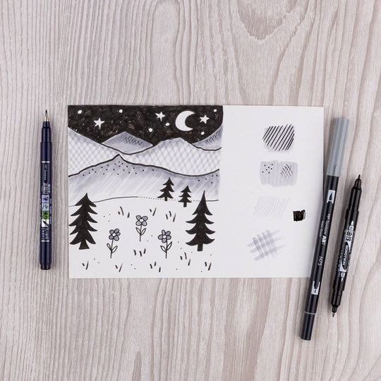 Tombow - Tombow Drawing Set