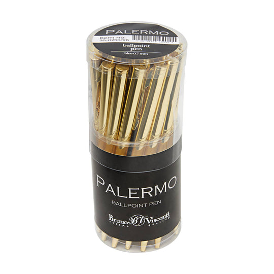 BV by Bruno Visconti - Tube of 12 Palermo pens - Gold