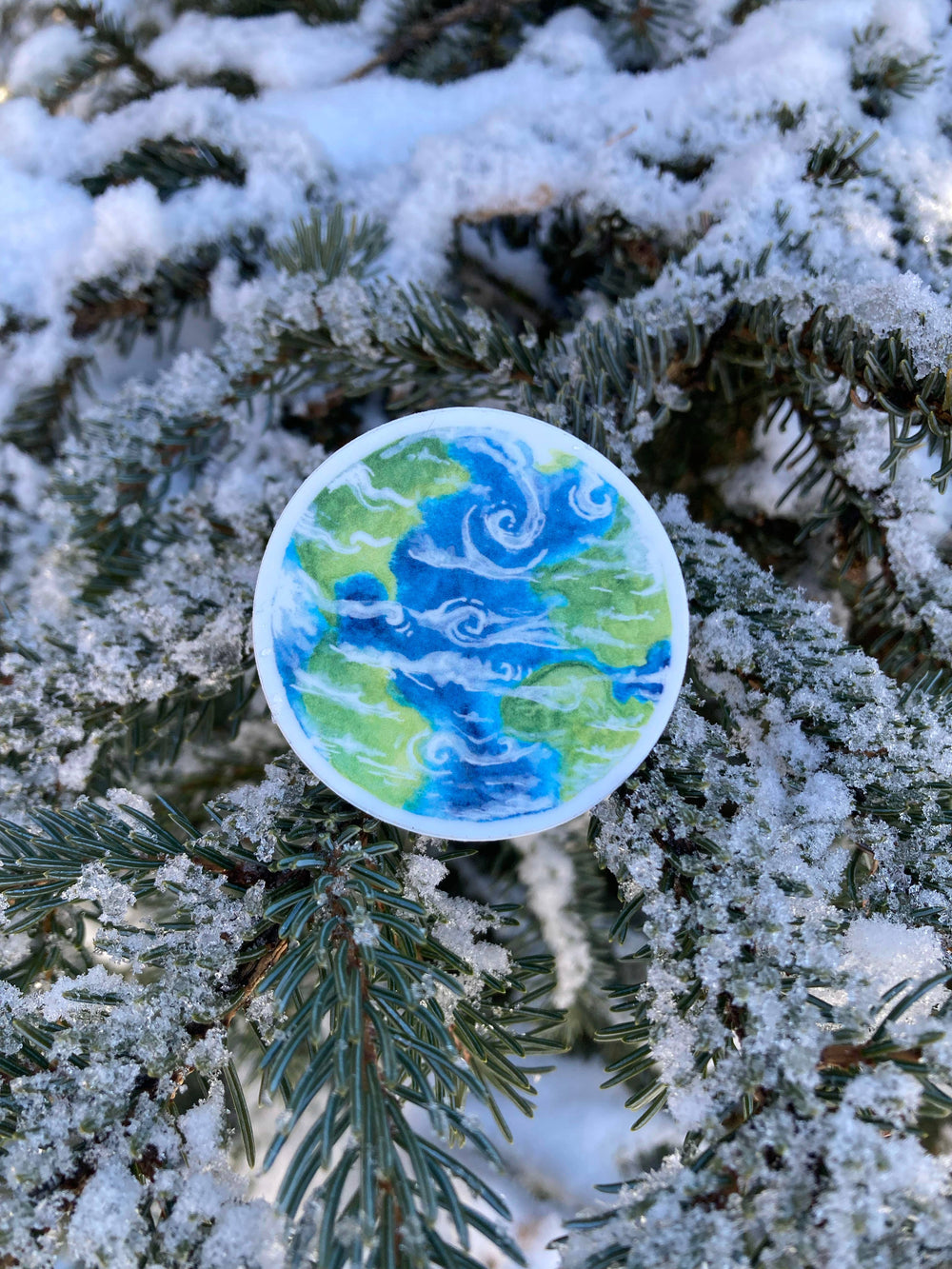 Tiny Nest Studio - Earth Sticker