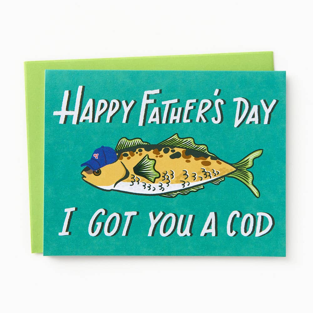 Paper Source Wholesale - Got You A Cod Father's Day Card