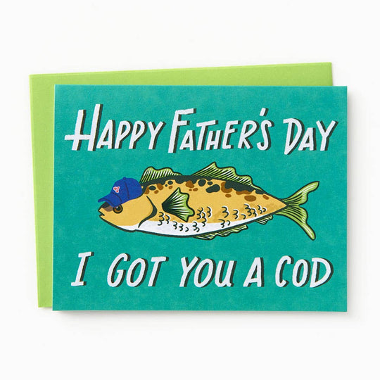 Paper Source Wholesale - Got You A Cod Father's Day Card