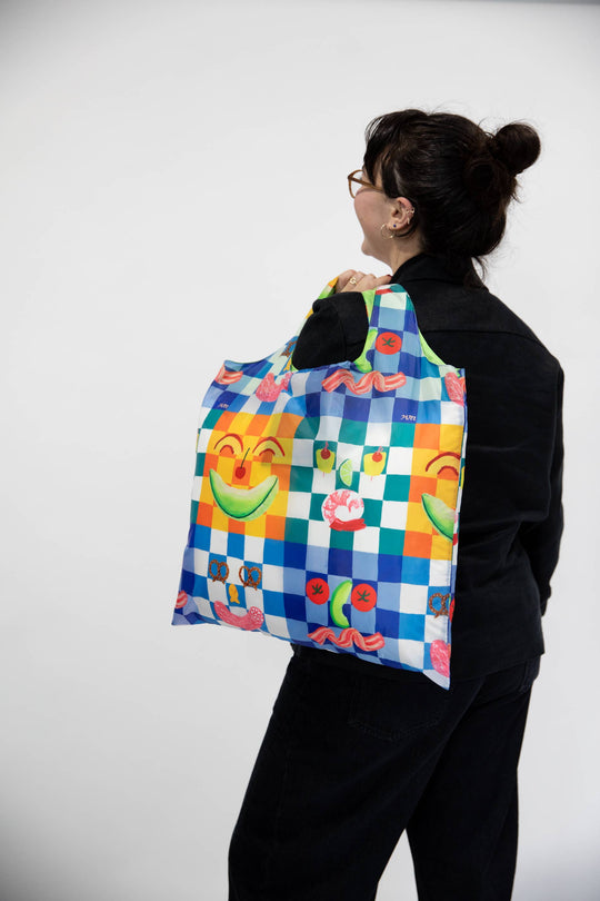 Yellow Owl Workshop - Picnic Art Sack® by Kristina Micotti - Reusable Tote Bag