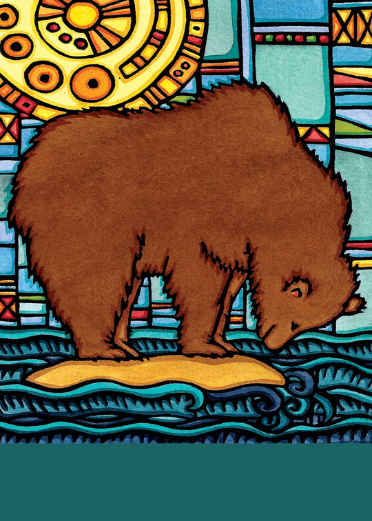 Sarah Angst Art - Name Dropped Magnet - The Wait Grizzly Bear